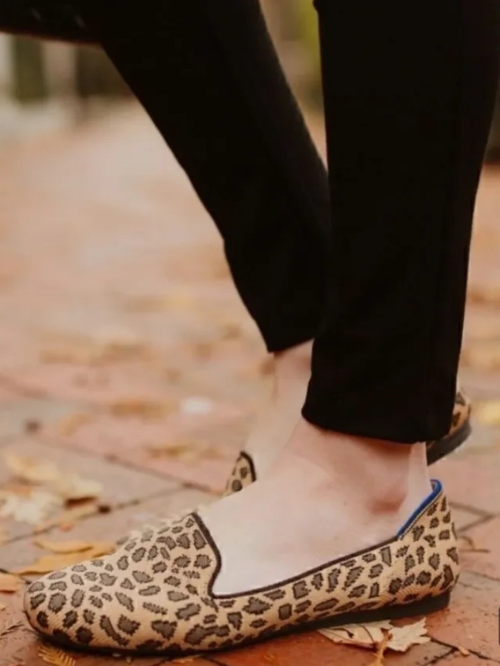 Rothy’s The Lounge Cheetah Flats Loafers, Size 10